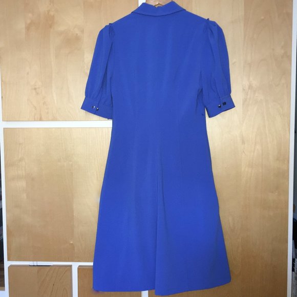 Elie Tahari Mildred Puff Sleeve Shirt Dress 0 XS - Picture 4 of 9